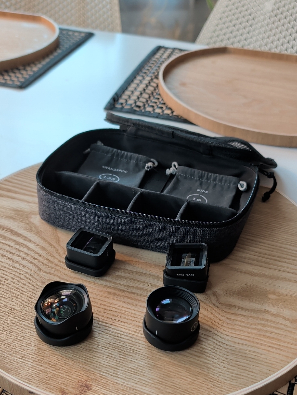 Moment M-Series Lens Bundle – Anamorphic, 18mm Wide, 58mm Tele, Case